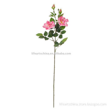 artificial flowers, 68cm single stem rose flower, stem flower